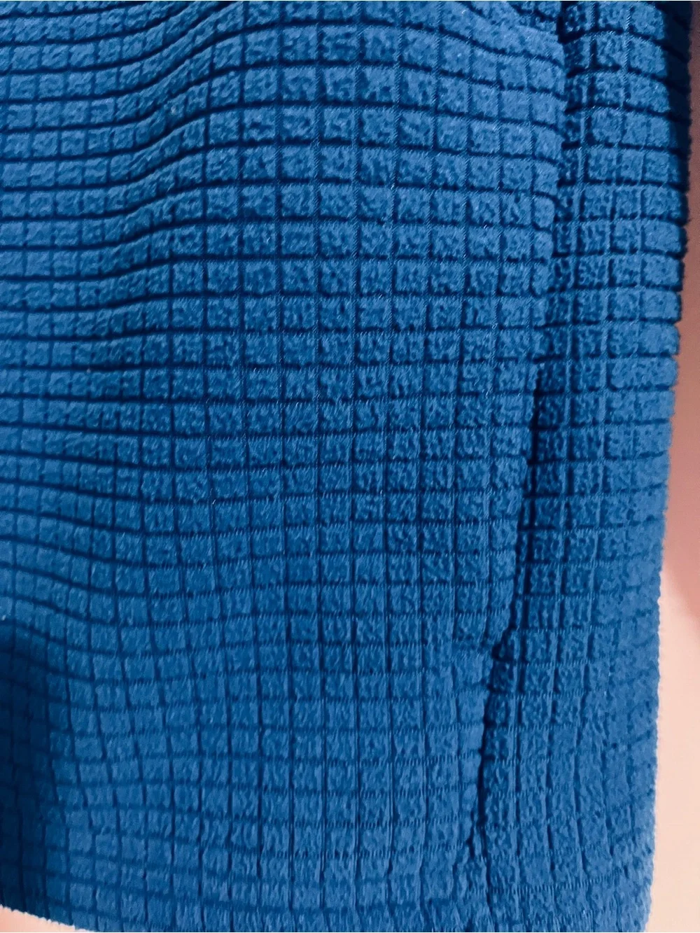 Lands' End Kids' Navy Zip Swim Rashguard with Lime Trim